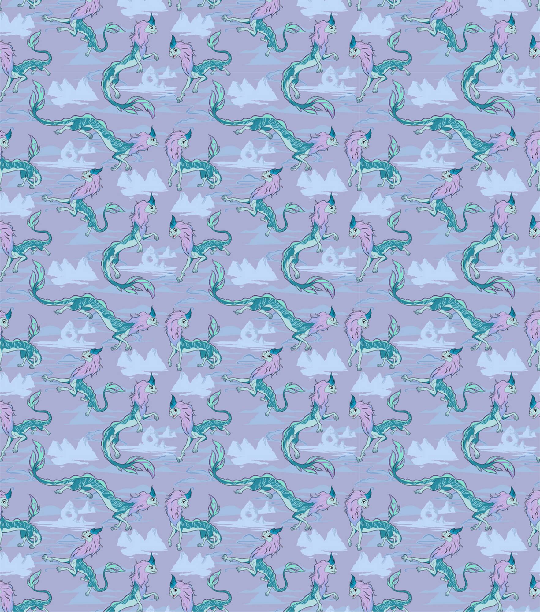 Disney® Raya and the Last Dragon Sisu Sky Cotton Fabric